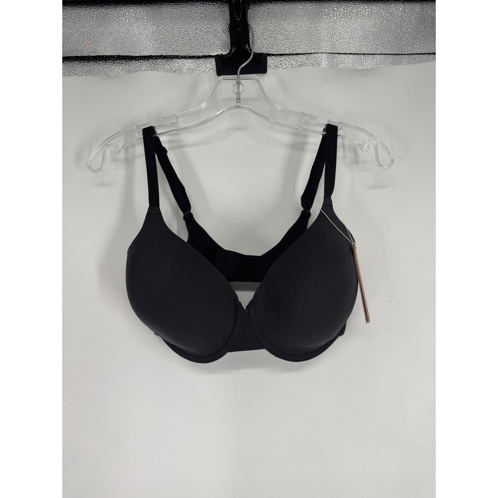 SKIMS Black Contour Push-Up Bra